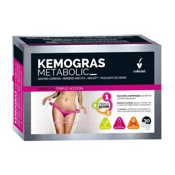 Novadiet Kemogras Metabolic 30 Cápsulas