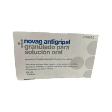 Antigripal granulado Novag para solución oral, 10 sobres