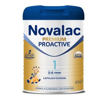 Novalac Premium Proactive 1 Leche de Inicio, 800 gr