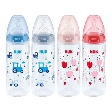 NUK Biberón First Choice 6-18 Xl Silicona, 1 unidad 360 ML