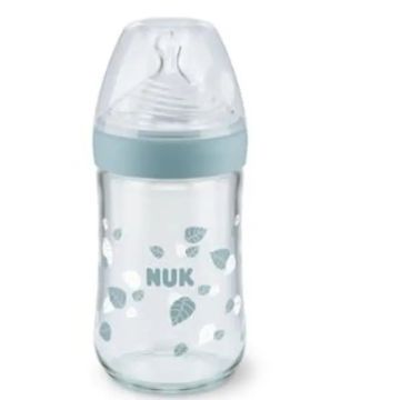 Nuk Biberon Nature Sense Tc Cristal 0-6 S Silico 240Ml