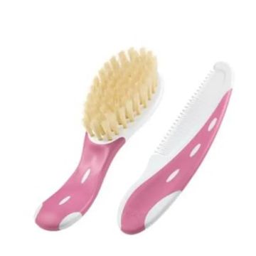 Nuk Cepillo Y Peine Bebe Rojo.