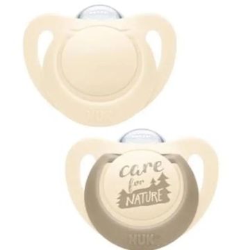 Nuk Chupete Nuk For Nature 0-6 Silicona 2Ud.