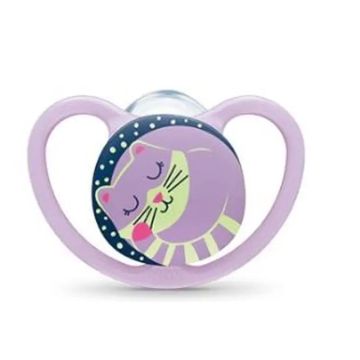 Nuk Chupete Nuk Space Night 0-6 Silicona 1Ud.