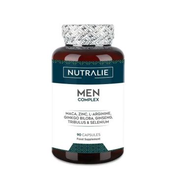 Nutralie Men Complex Con Zinc Y Maca Energizante Anticaída , 90 cápsulas