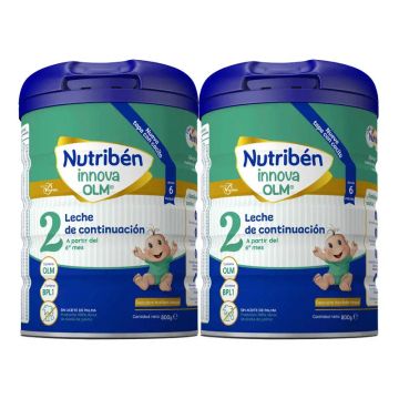 Nutriben Leche Innova 2, Pack 2 X 800 gr
