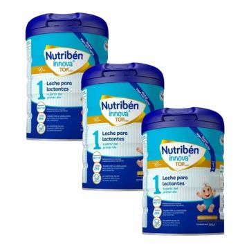 Nutribén Innova 1 Top Protein Leche de inicio, 3 x 800 gr