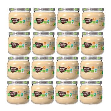 Nutriben Potito De Plátano Y Manzana Para Bebés , 12 x 120 gr