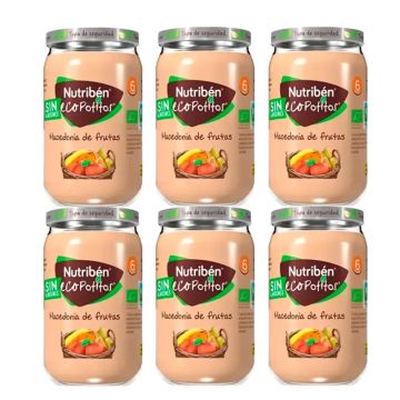 Nutriben Potito Ecopotito Macedonia , 6 x 235 gr