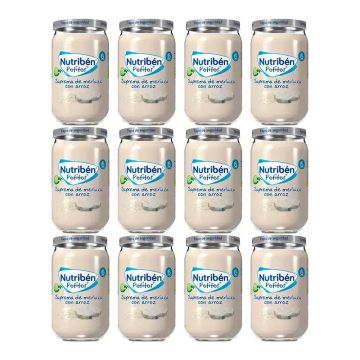 Nutriben Potito Suprema De Merluza Con Arroz , 12 x 235 gr