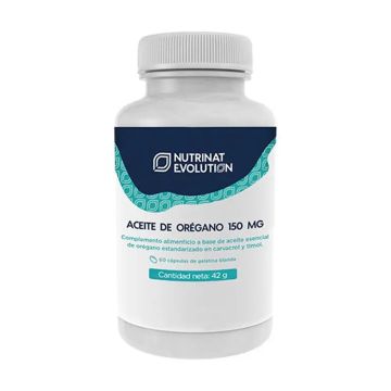 Nutrinat Evolution Aceite De Orégano 150 Mg , 60 capsulas