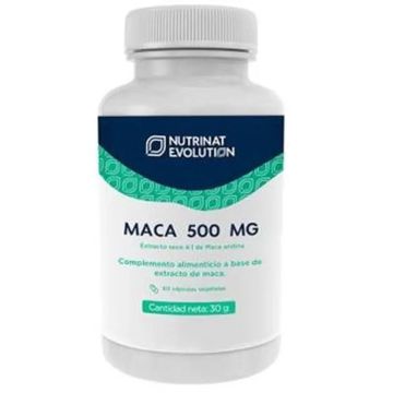 Nutrinat Evolution Maca 500Mg 60V Cápsulas