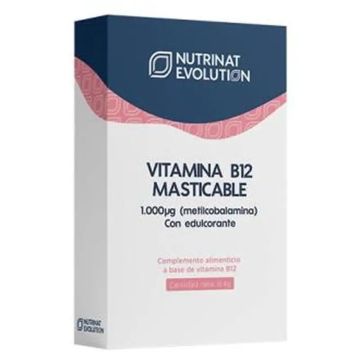 Nutrinat Evolution Vitamina B12 Masticable 30 Comprimidos