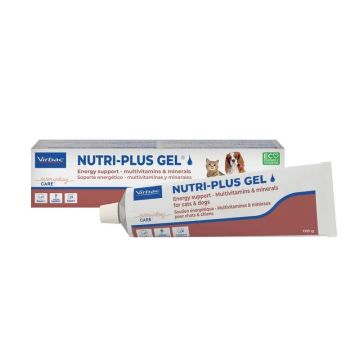 Virbac Nutriplus Gel 120 gr, Suplemento Para Perros y Gatos