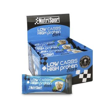 Nutrisport Caja Low Carbs Irish Cream, 16 Barritas