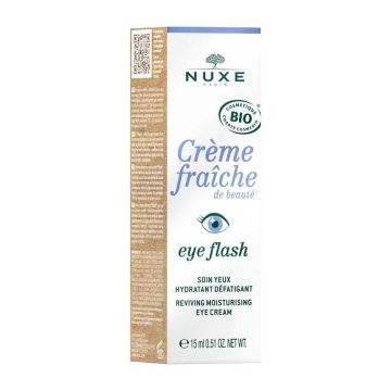 Nuxe Crème Fraîche De Beauté® - Eye Flash Tratamiento Contorno De OjosHidratante Bio