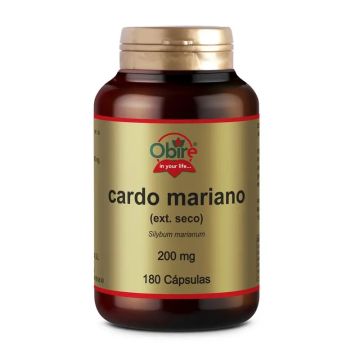Obire Cardo Mariano (Ext. Seco) 200 Mg. 180 Capsulas