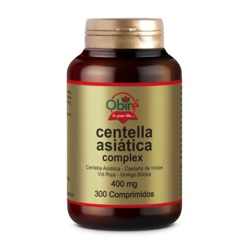 Obire Centella Asiatica (Complex) 400 Mg. 300 Comprimidos