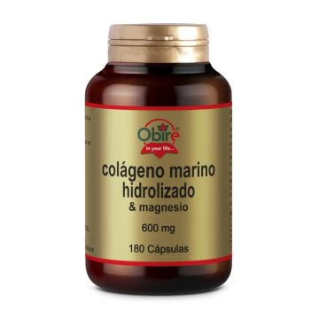 Obire Colageno Marino Hidrolizado + Mag. 600 Mg. 180 Capsulas