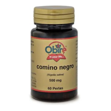 Obire Comino Negro  60 perlas