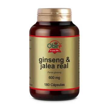 Obire Ginseng & Jalea Real 600 Mg. 180 Capsulas