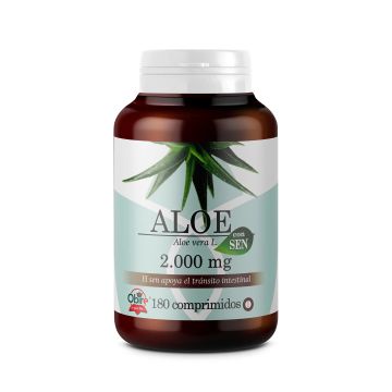 Obire Gran Formato Aloe Vera 2000 Mg, 180 comprimidos