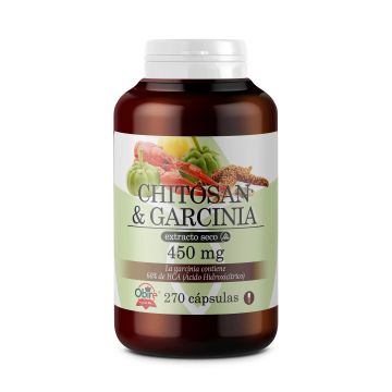 Obire Gran Formato Chitosan & Garcinia 450 Mg. (Ext. Seco), 450 cápsulas