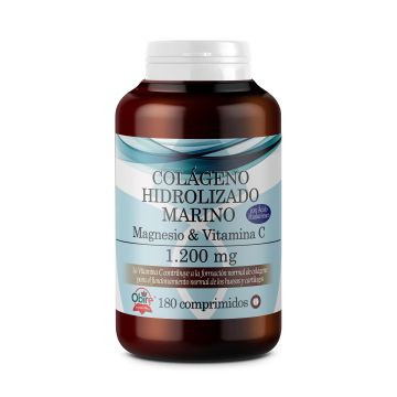 Obire Gran Formato Colageno Marino Hidrolizado + Mg. 1200 Mg , 180 comprimidos
