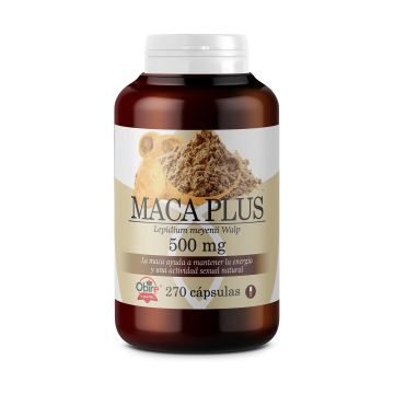 Obire Gran Formato Maca 500 Mg, 270 cápsulas