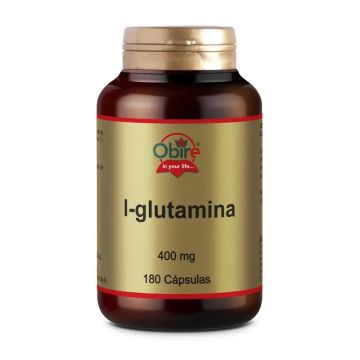 Obire L-Glutamina 400 Mg. 180 Capsulas
