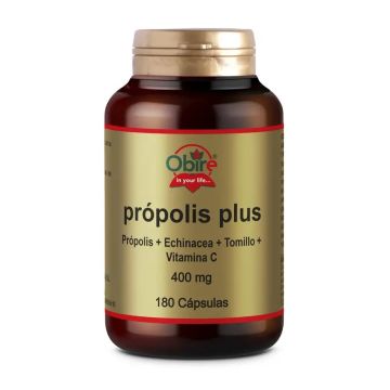 Obire Propolis Plus 400 Mg. 180 Capsulas