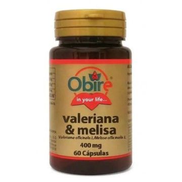 Obire Valeriana + Melisa  60 cápsulas