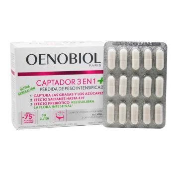 Oenobiol Captador 3 En 1 Sensor Plus 60 cápsulas