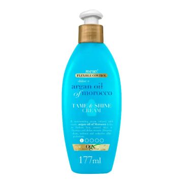 OGX Crema Peinado Brillo Aceite de Argán Marruecos, 177 ml