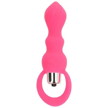 Ohmama Estimulador Anal Con Vibracion 9 Cm Rosa