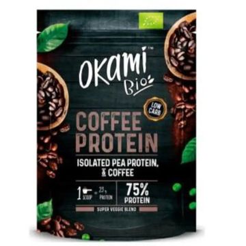Okami Bio Proteina De Guisante Y Cafe 500Gr. Bio Sg Vegan