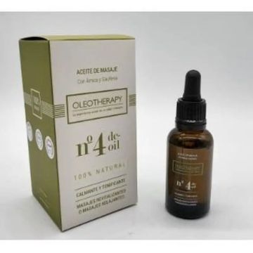 Oleotherapy Aceite Descontracturante Nº 4 Con Arnica Eco 30Ml.