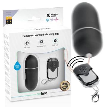 Online Huevo Vibrador Control Remoto L - Negro