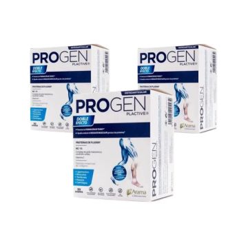 Opko Progen Plactive Doble Efecto Proteínas de Plasma Pack 3 x 30 sobres