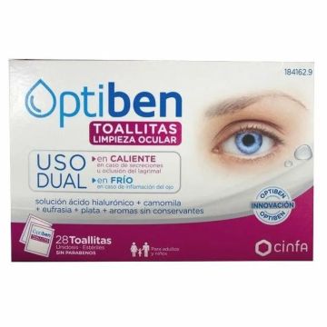 Optiben Toallitas Uso Dual, 28 Unidades