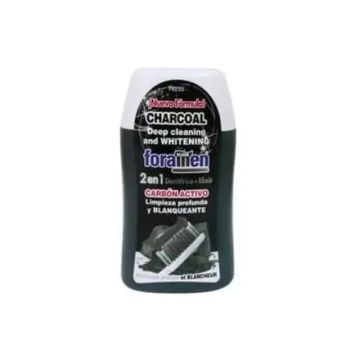 Oradent Crema Dental Charcoal Carbon Activo 2En1 100Ml.