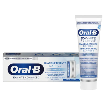 Oral-B Braun 3D Whit Express Brillo Fresco 75Ml