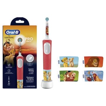 Oral-B Braun Pro Kids El Rey León Cepillo De Dientes Eléctrico Diseñado PorBraun