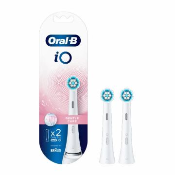 Oral-B iO Gentle Care Cabezales de RecambiO, 2 unidades