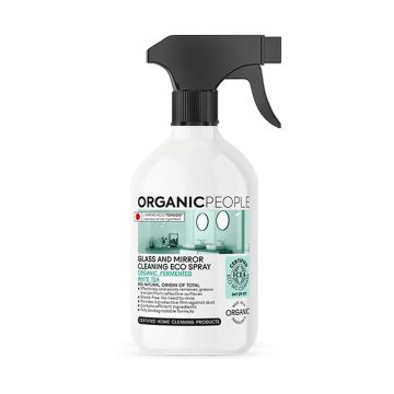 Organic People Spray Limpiacristales Ecológico. White Tea, 500 Ml