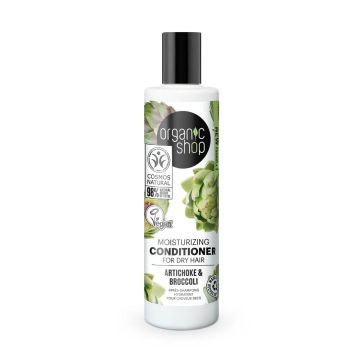 Organic Shop Acondicionador Hidratante Para Cabello Seco Alcachofa Y Brócoli DeOrganic Shop, 280 Ml