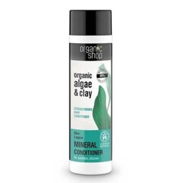 Organic Shop Balsamo Capilar Fortalecedor Laguna Azul 280Ml.
