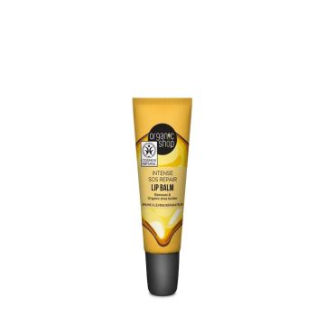 Organic Shop Bálsamo Labial Sos Reparador Con Cera De Abejas Y Manteca DeKarité, 10 Ml