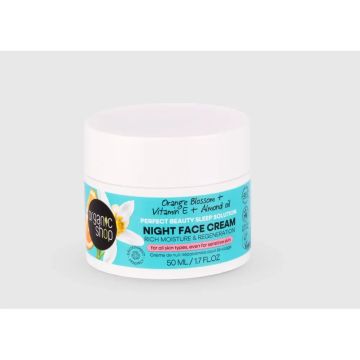 Organic Shop Cema Facial De Noche , 50 ml