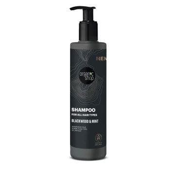 Organic Shop Champú Para Todo Tipo De Cabello Corteza De Roble Y Menta DeOrganic Shop, 280 Ml